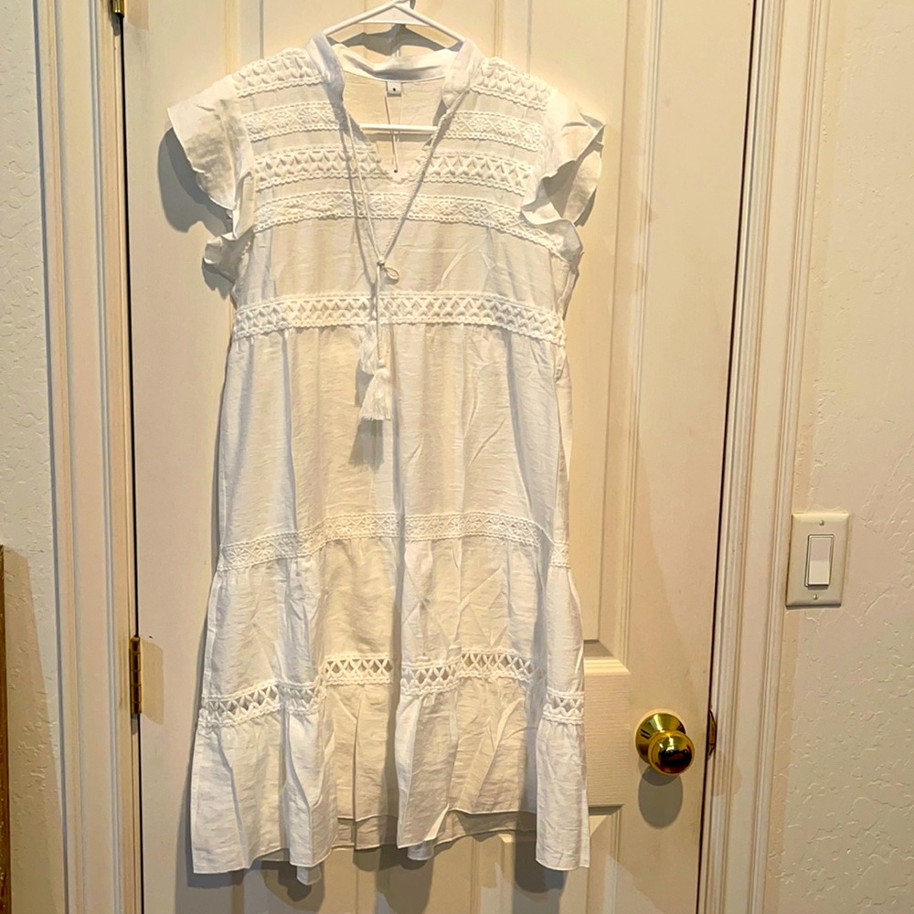 White Dress S GREEK style